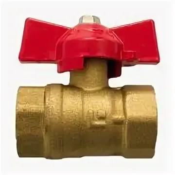 Кран шар. газ. 1/2" г-г баб.