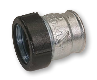 Муфта чугун.оц. обжимная IК 1/2" вн.р.Gebo (18шт.уп.)