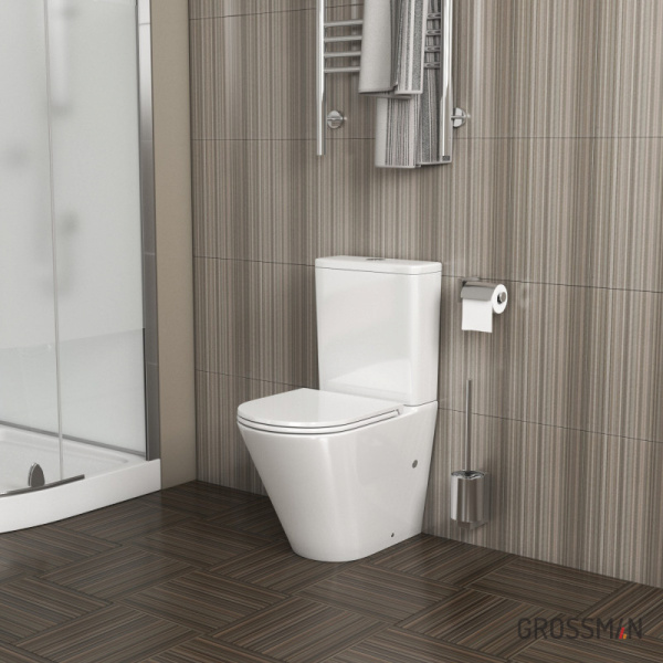 Компакт GROSSMAN GR-4450SQ ТОРНАДО с тонкой крышкой БЕЗОБОДКОВЫЙ