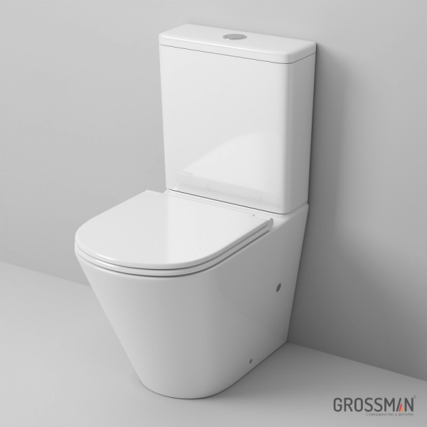 Компакт GROSSMAN GR-4450SQ ТОРНАДО с тонкой крышкой БЕЗОБОДКОВЫЙ