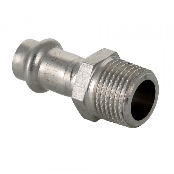 Пресс-фитинг VALTEC, нерж. сталь с нар.р. 22х3/4" (VTi.901.I.002205)