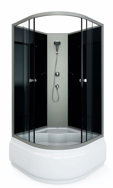 Кабина душевая "Style" S-02G (90*90) тонированное стекло