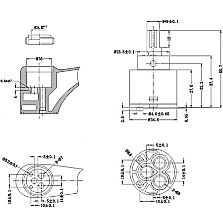 Картридж d35 смесителя  F51 ("Frap")