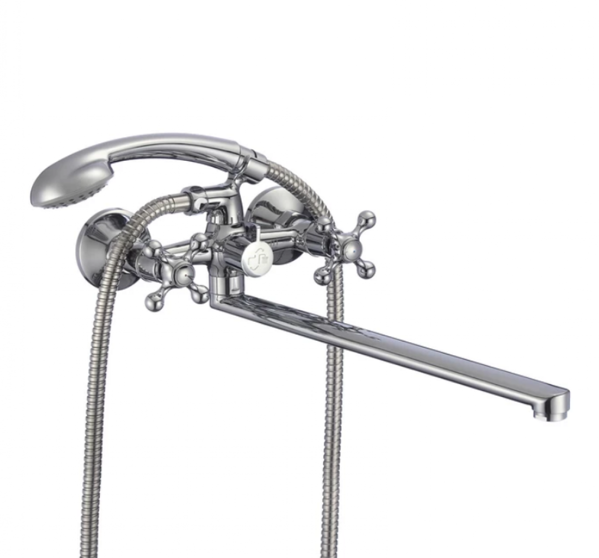 Смеситель ванны MILARDO "Duplex" DUPSBL2М10 с длинным изливом