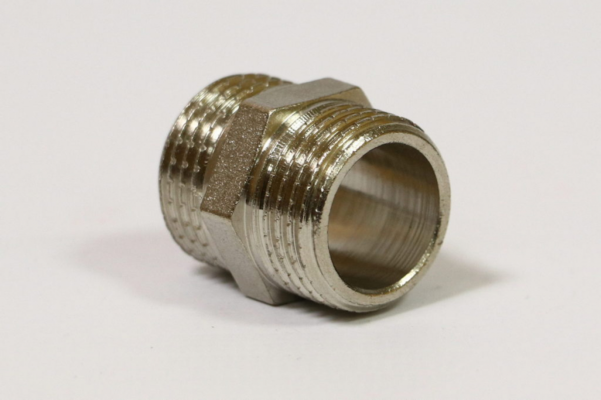 Ниппель Altstream/TEBO  1/2" нар.-нар.