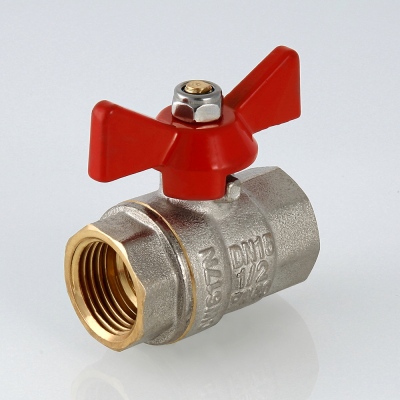 Кран шар. г-г баб. 1" ValTec BASE-ГОСТ (VT.217S.N.06)