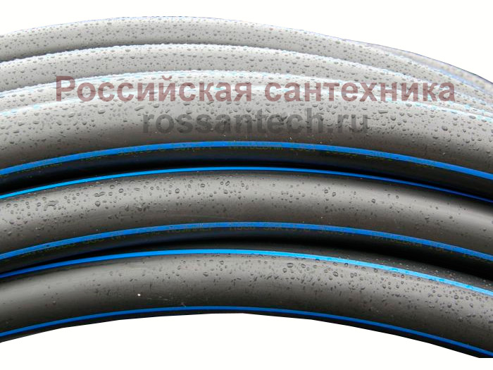 Труба ПЭ 40 компрессионная
