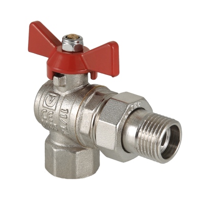 Кран шар. с американкой угловой 1/2" VALTEC Base (VT.228.N.04/VT.228S.N.04)