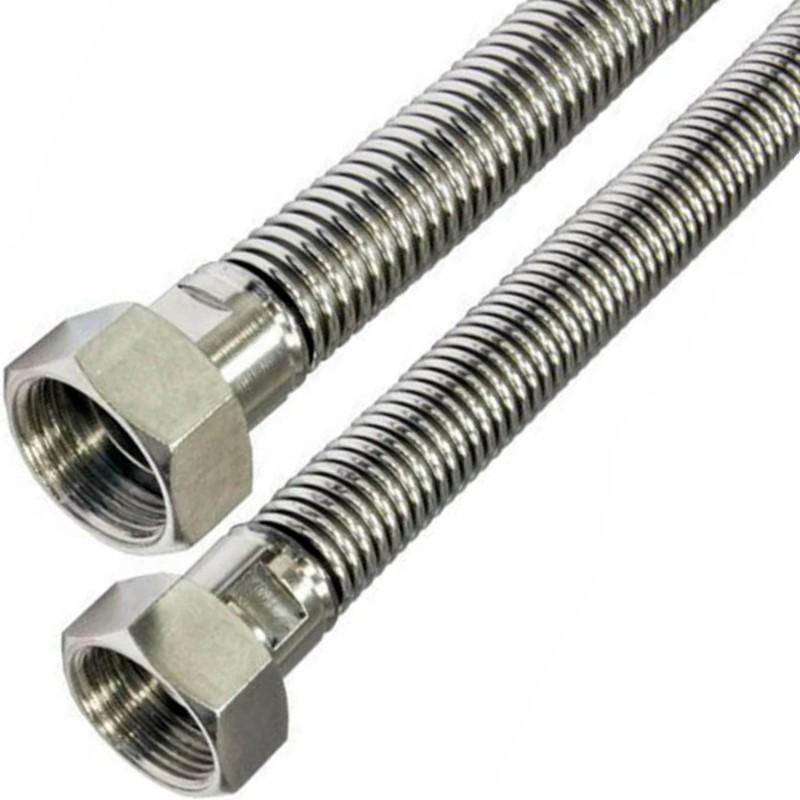 Подводка газа сильфон-нерж. 1/2" 2.0м г-г