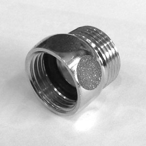 Переходник метрический 1/2"в.р.-М22 н.р. хром