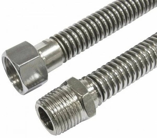 Подводка газа сильфон-нерж. 1/2" 3.0м г-ш