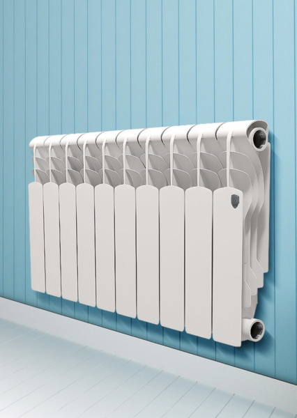 Радиатор алюм. Royal Thermo Revolution 350 (1 секция)