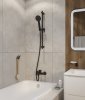 Стойка душевая IDDIS "Ray" RAY70B0i17 цвет черный матовый