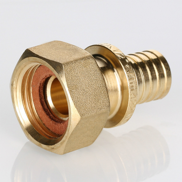 Соединитель надвижной с накидной гайкой VALTEC 16(2,2) х 1/2" (VTm.422.BG.001604)