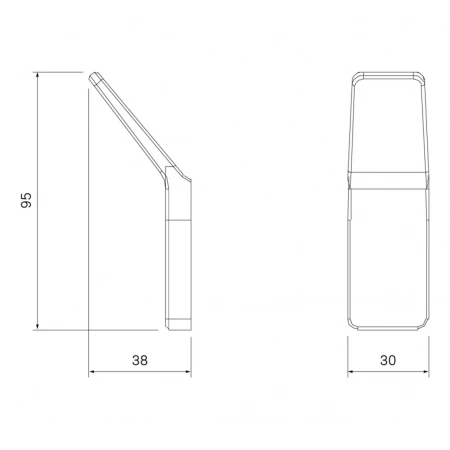 Крючок одинарный "IDDIS Slide" SLISC10i41