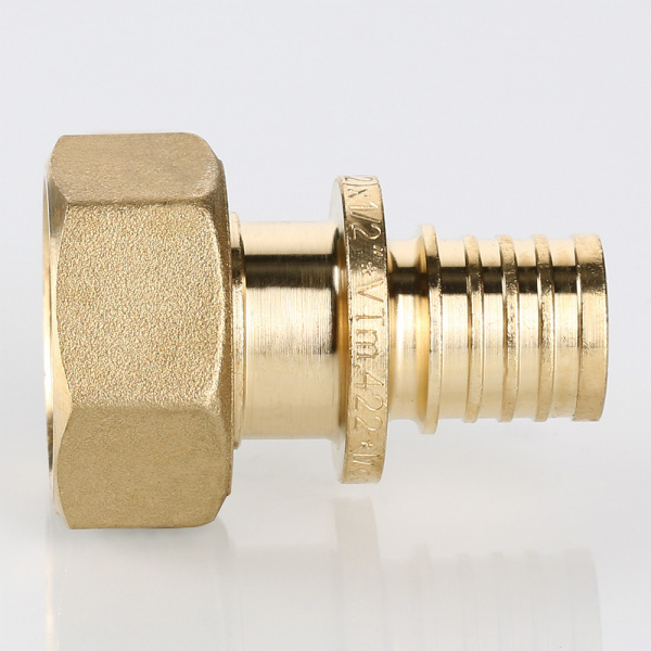 Соединитель надвижной с накидной гайкой VALTEC 16(2,2) х 1/2" (VTm.422.BG.001604)