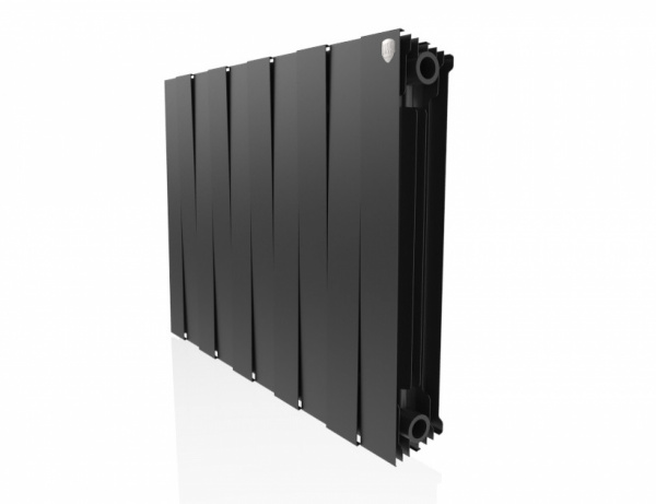 Радиатор комбинир. Royal Thermo PianoForte 500 (Noir Sable - чёрный) (1 секция)