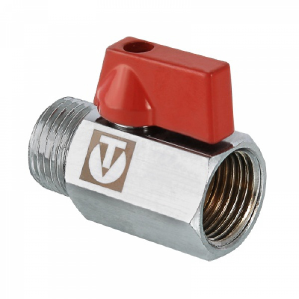 Мини-кран 1/2" г-ш хром. VALTEC (VT.331.N.04)